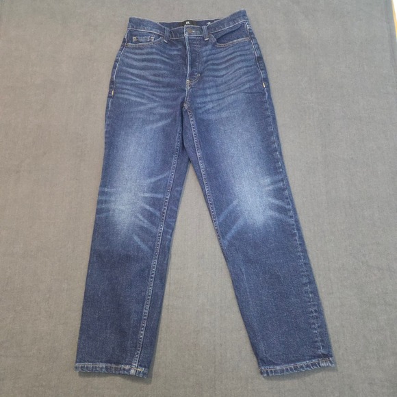 Banana Republic Denim - Banana Republic The Straight J Jeans Womens 27 Dark Wash Button Fly